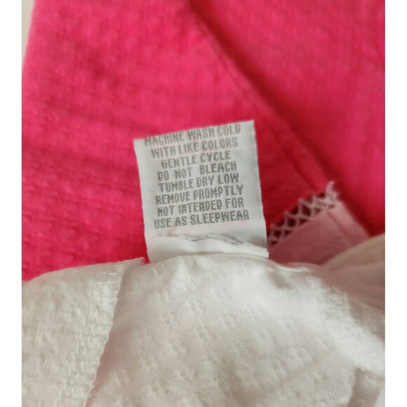 Baby Girl Clothes Lot - 2 Cotton Romper Jumpers & 1 Hooded Cardigan Playwear 12M - Picture 15 of 16